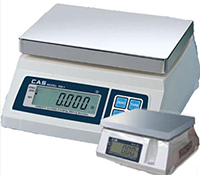 CAS-USA SW-D NTEP Portion Control Bench Scales with Dual Display