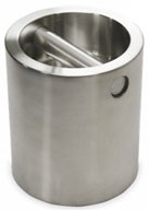 <!--Rice Lake 10 to 50 Pound (lb) Range ASTM Class 1 Individual Grip Handle Stainless Steel (SST) Weights-->