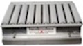 Roller conveyor option for scales with 12" x 14" platform. 1.25" diameter rollers, 1.5" center-to-center spacing. Available in 50 lb. and higher capacity only.